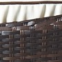 Brown Luxury Rattan Detail