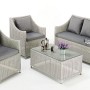Contemporary Rattan Sofa Set