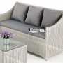 Contemporary Rattan Sofa Set